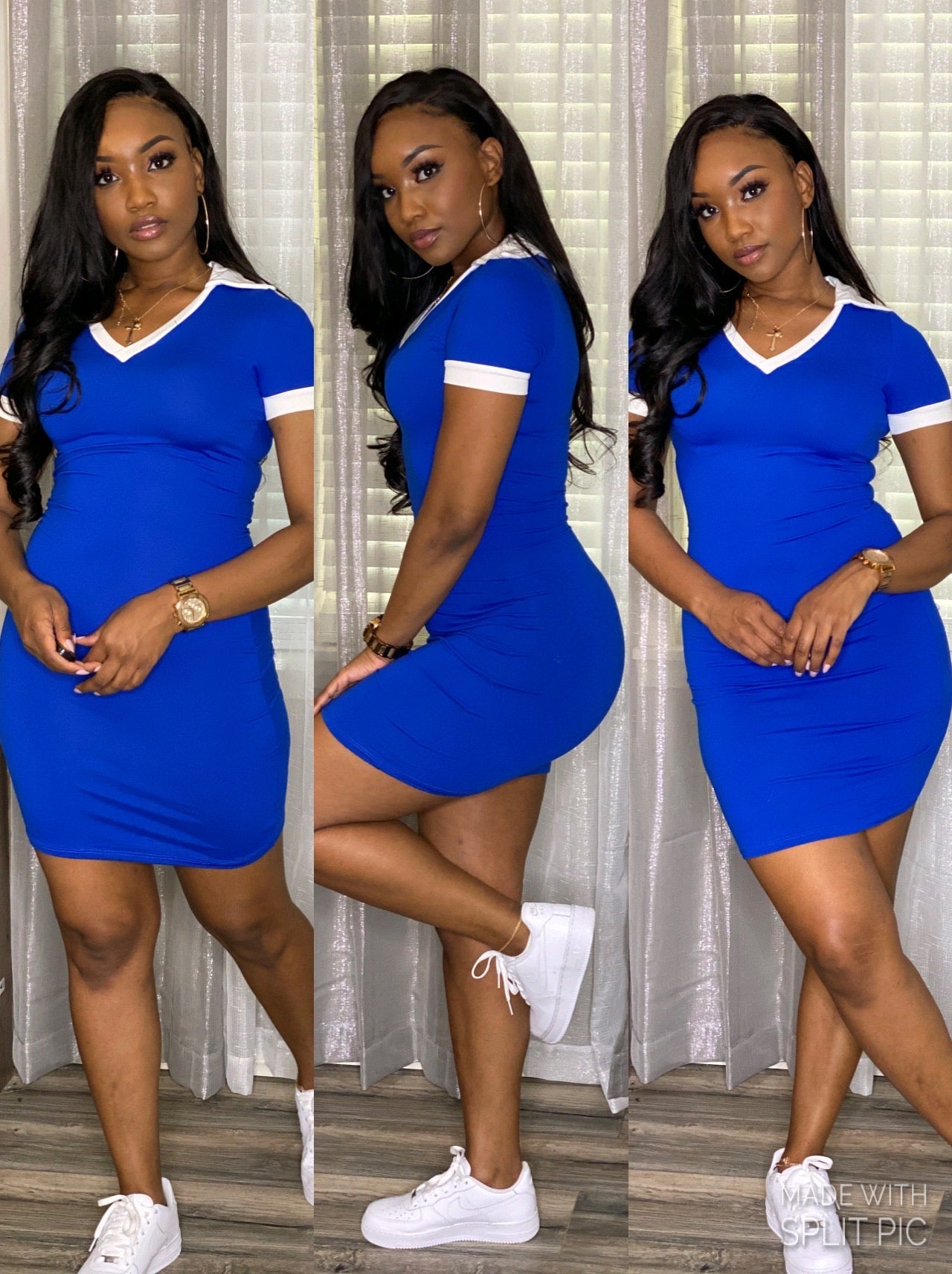 Royal Blue Sporty Dress