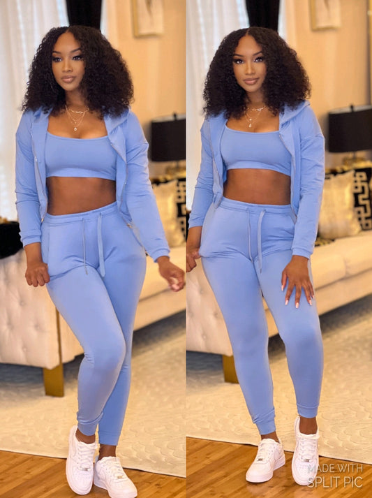 3 Piece Comfy Jogger Sets