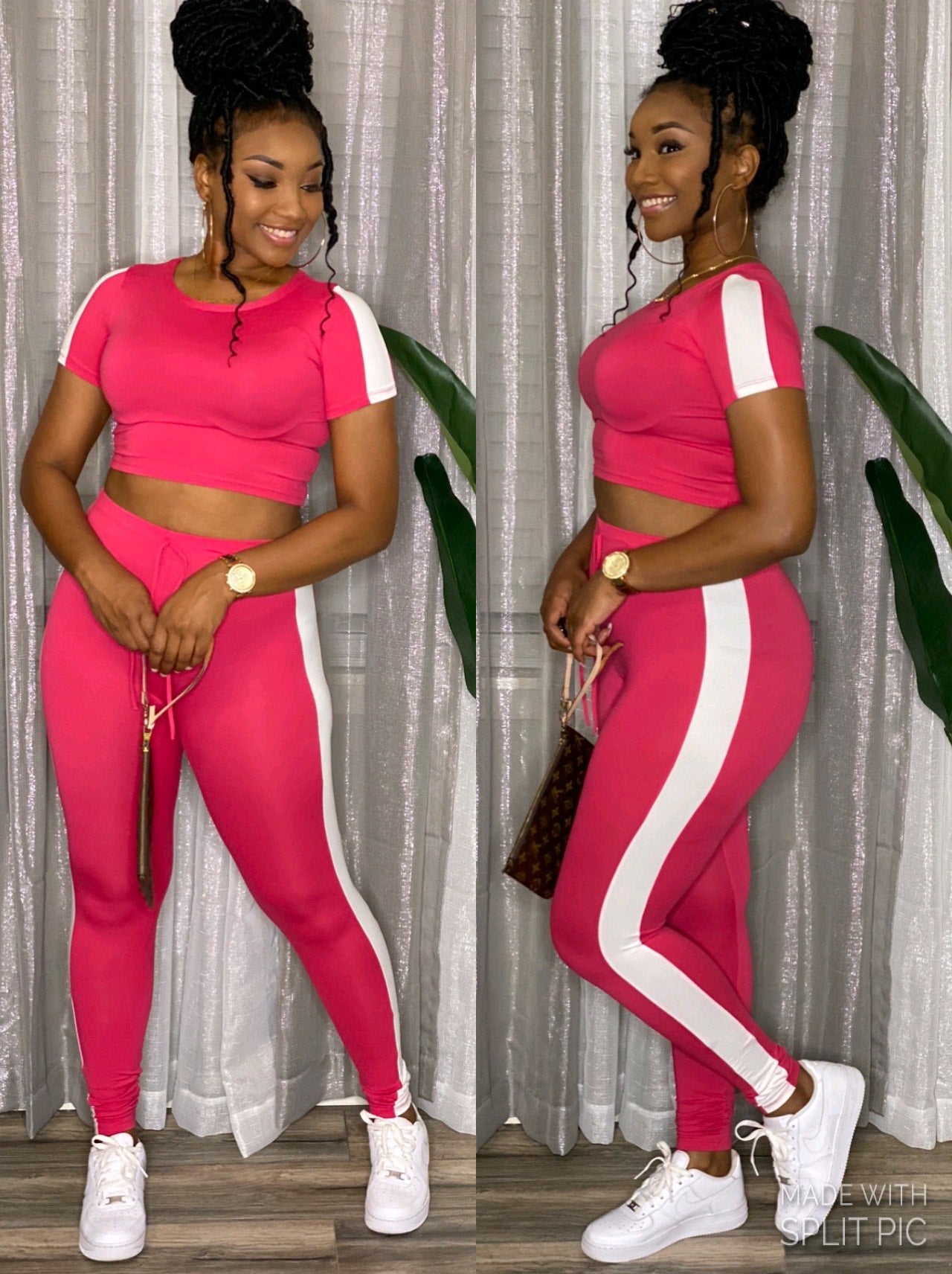 Hot Pink Sporty Set