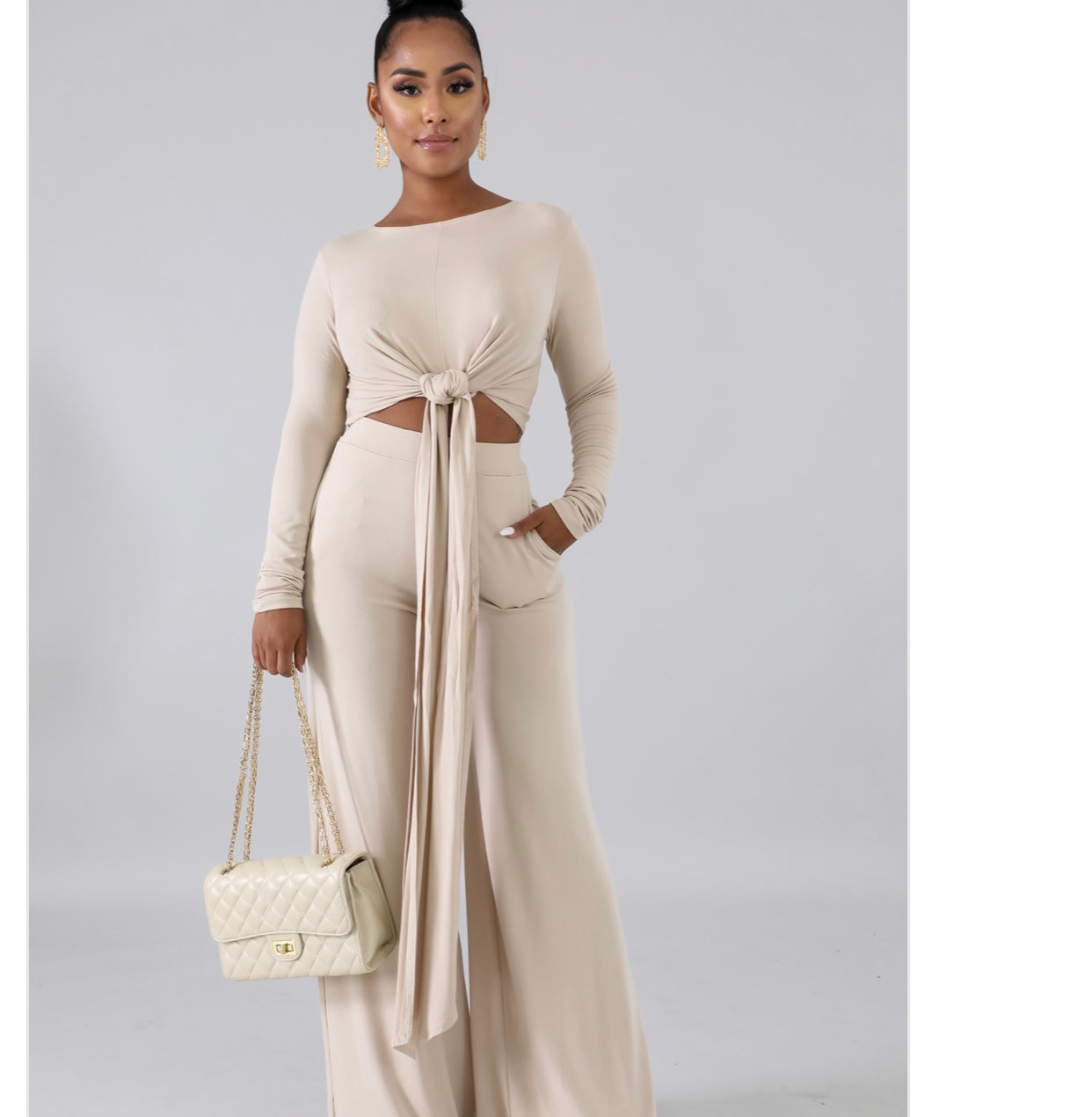 Taupe 2 Piece Set