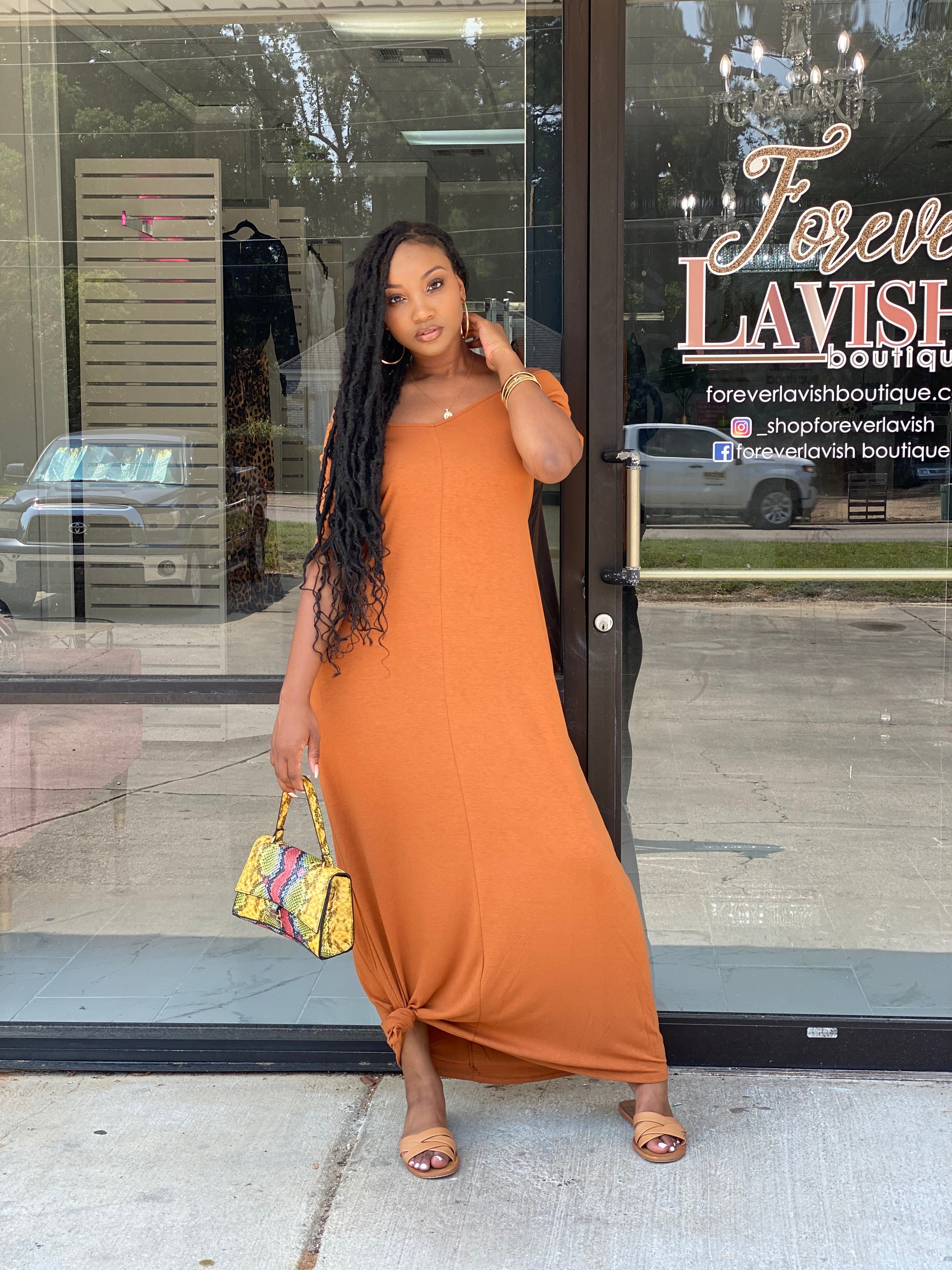 Comfy Maxi Dresses With Pockets Multiple Colors Forever Lavish