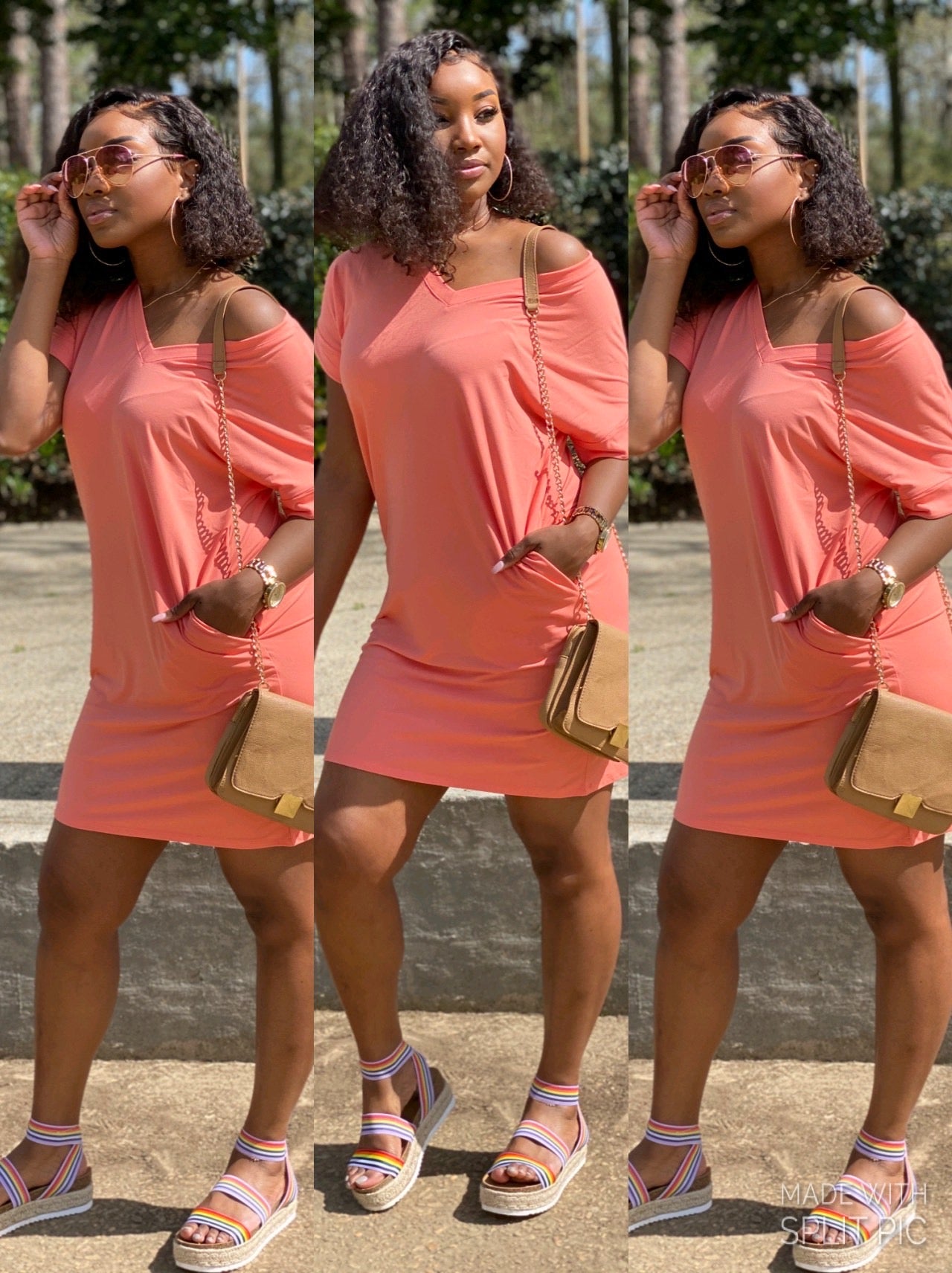 Peach Everyday Dress