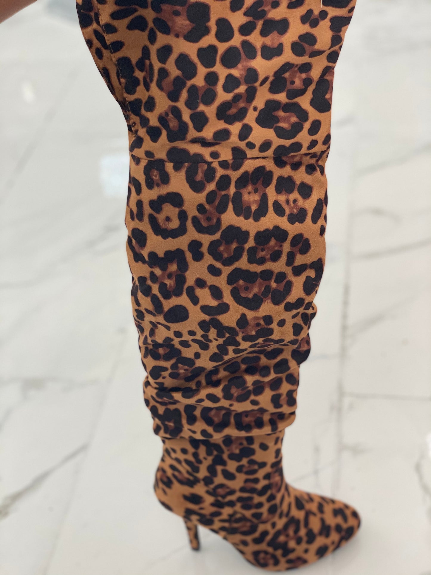 Leopard Thigh High