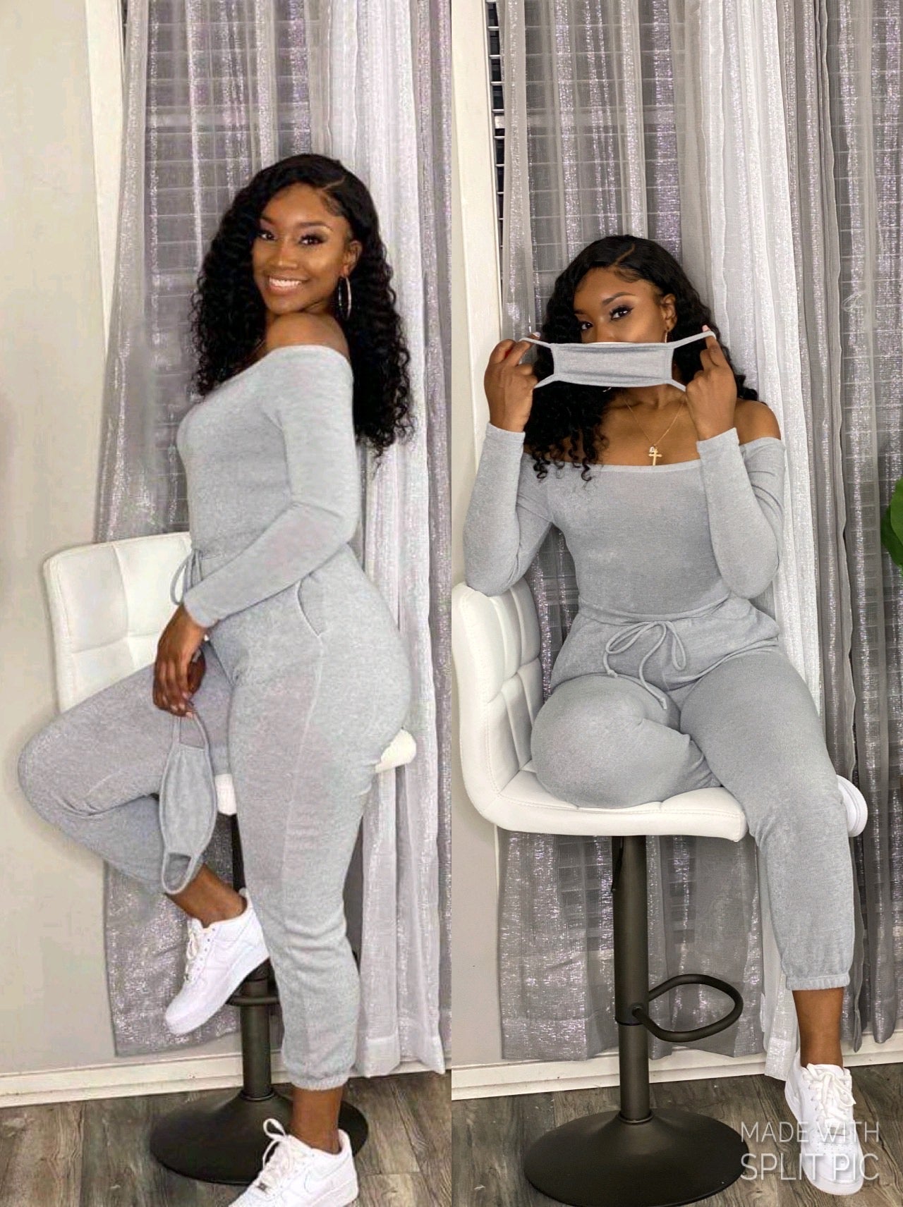 Grey Jumper Jogger