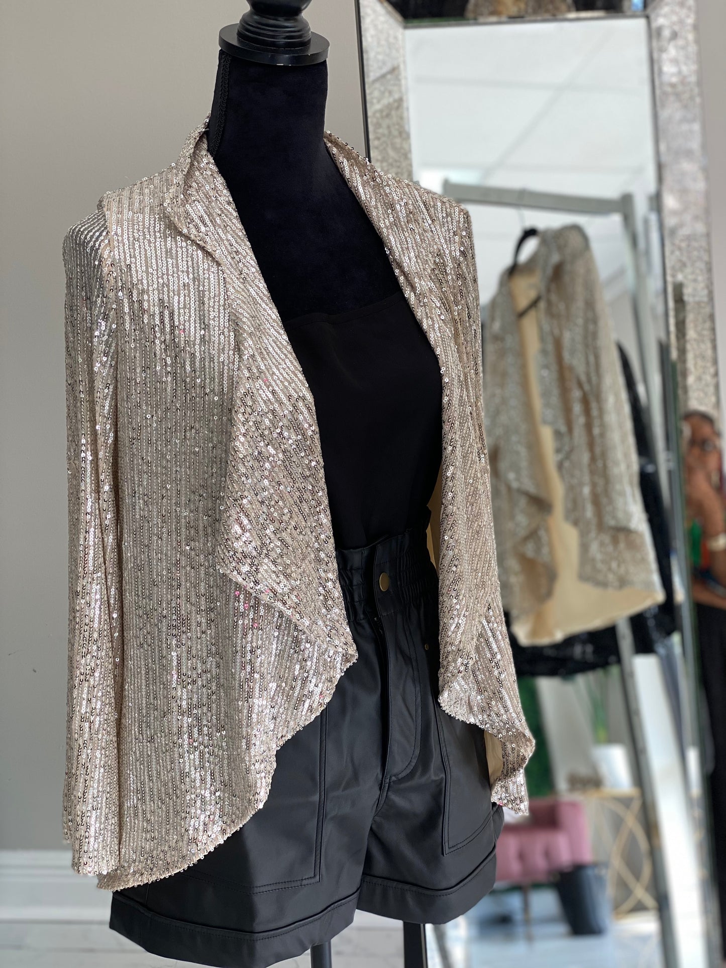 Sequin Cardigans